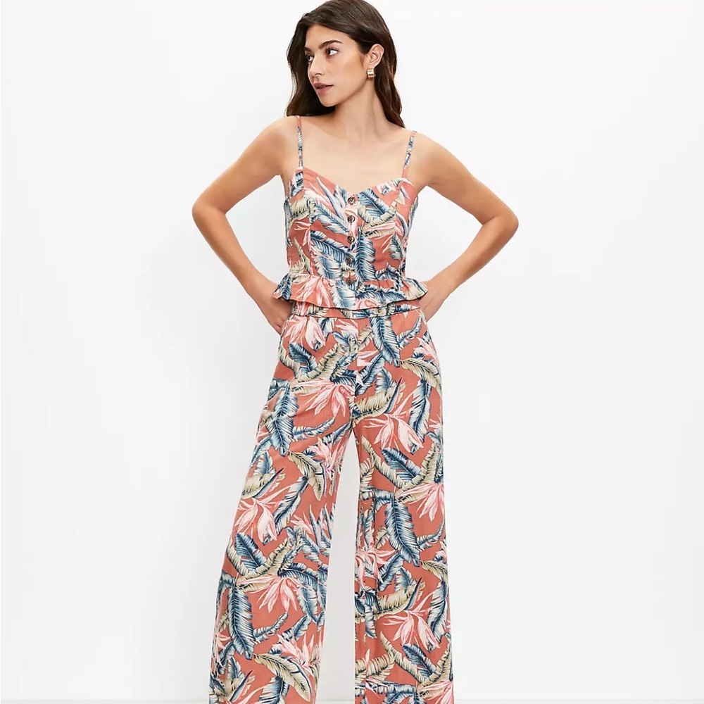 Floral Print Jumpsuit